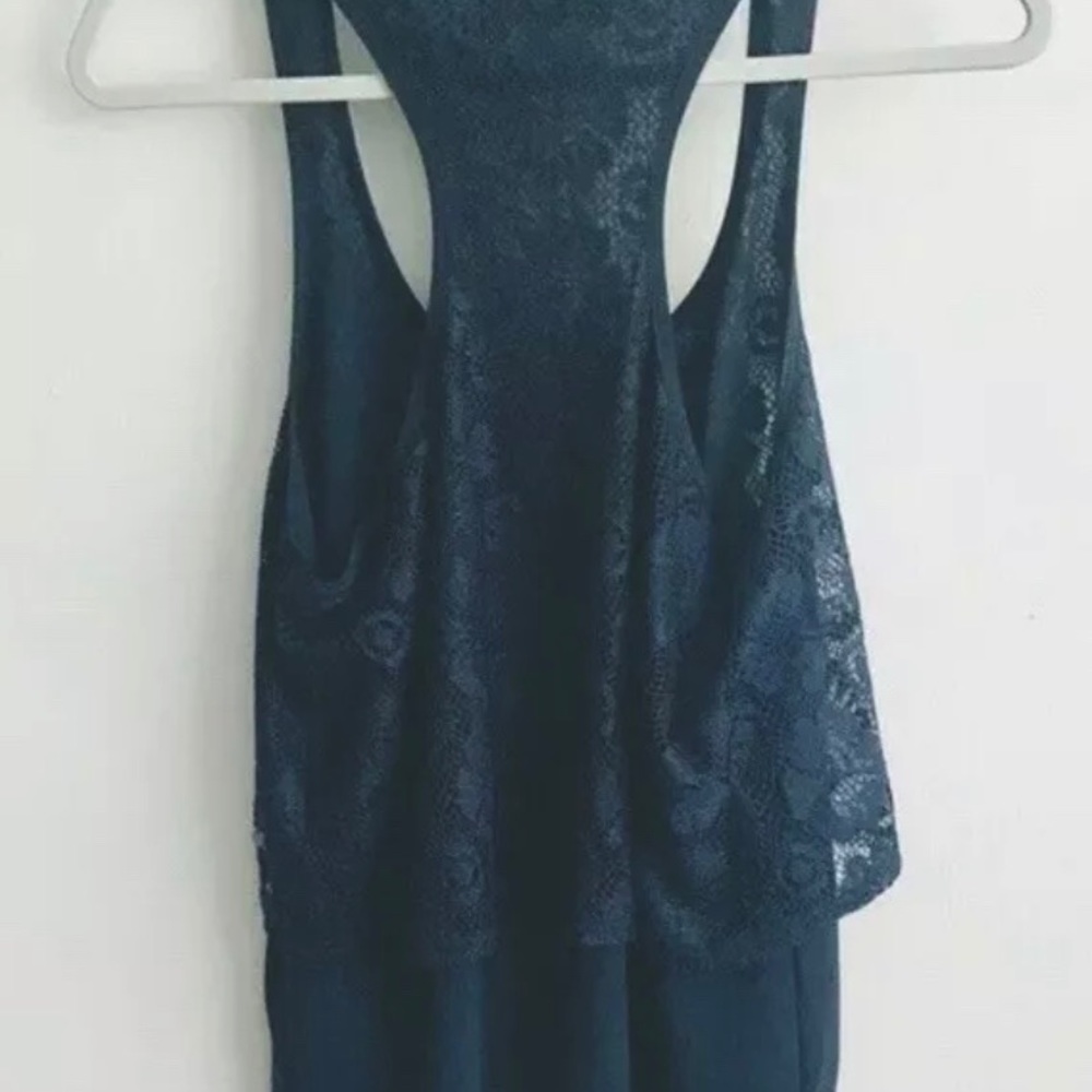 Abercrombie & Fitch Lace Racerback Top - M